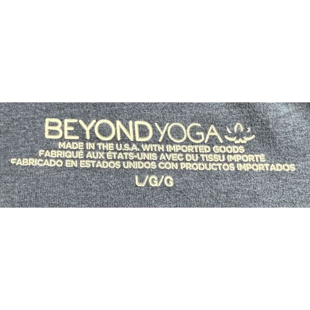 Beyond Yoga Jogger Women's L Navy Made In USA Sweatpants Athleisure Loungewear - Picture 8 of 8